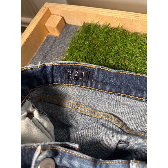 Lucky Mens Blue Jeans 221 Straight 38x30 - Picture 3 of 7